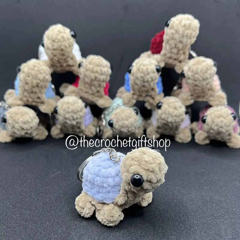 Turtle Keyring Keychain | Super Cute Design | Random Colour Selection 5