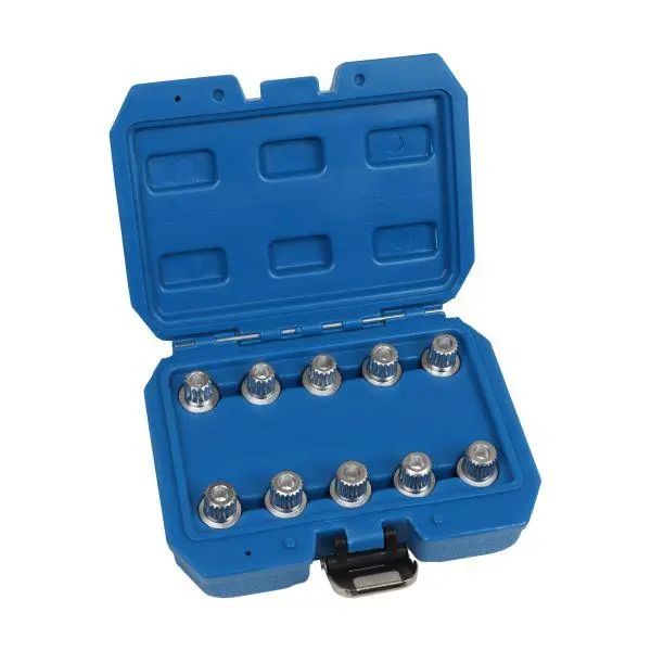 US PRO Tools 10pc BMW Locking Wheel Nut Socket Key Set Sockets Alloy Alloys 6242 1