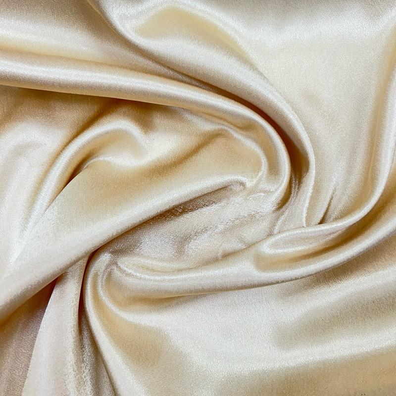 Luxury Gold Plain Satin Fabric - 58 inch wide 1