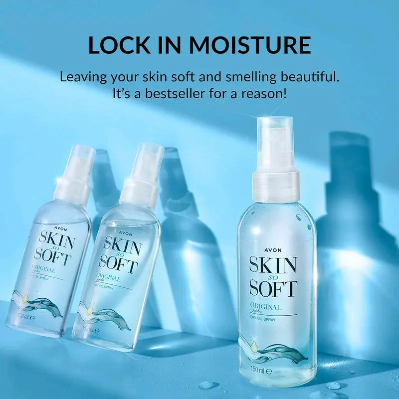 Avon Skin so Soft Dry Oil Spray - 150 ml 1