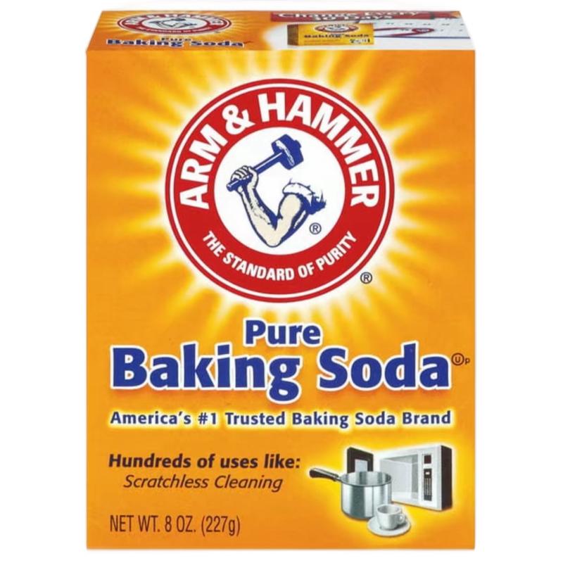Arm & Hammer Pure Baking Soda 226g - Natural Cleaning Solution for Home - Bake 5