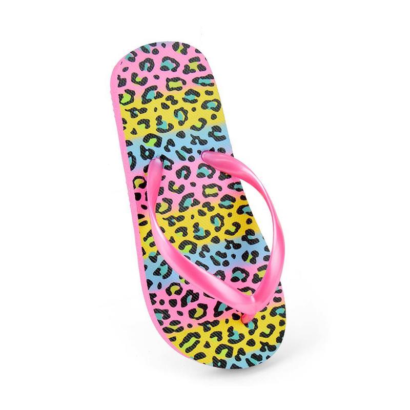 A2Z 4 Kids Girls Flip Flop Lightweight Soft Cushioned Footwear Arch Support Slipper For Spring, Summer, Travel & Beach Slippers Shoes 2