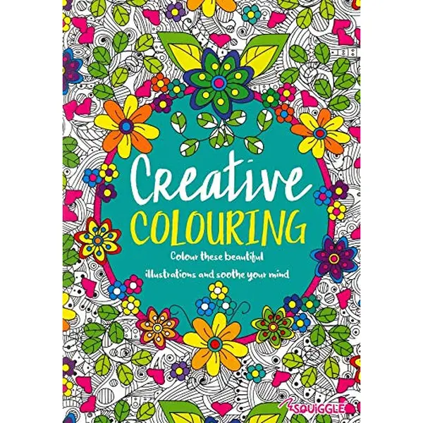 2 Quality Adult Colouring Books Colour Therapy Anti-Stress Books