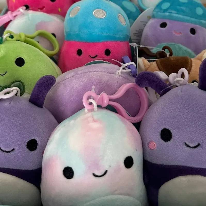 Clip Keyrings 3.5” Squishmallows squad jazwares plush