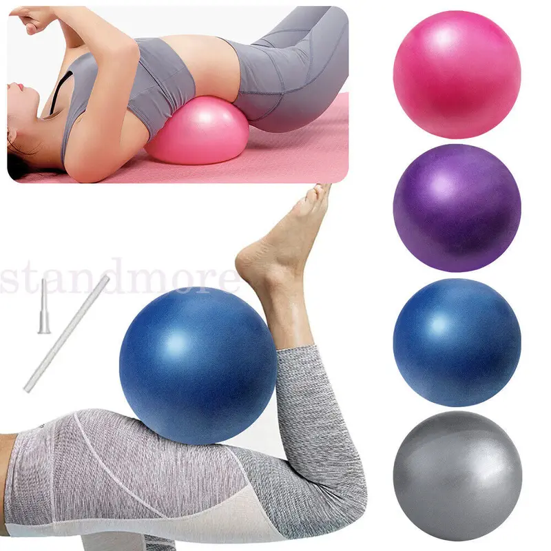Gym Yoga Ball Home Fitness Exercise Balance Pilates Pregnancy Birthing 25Cm 1