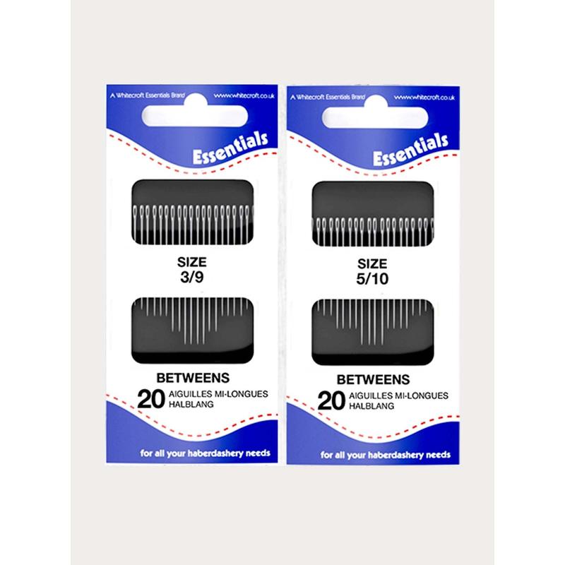 Whitecroft Essentials Betweens Hand Sewing Needles 0