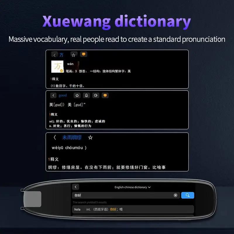 English Intelligent Scanning Point Reading 123 Languages Translator Pen for Teachers and Students 8