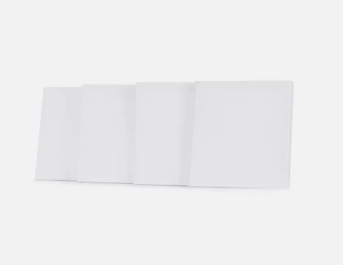 Blank Canvas Panel Board Stretched Framed Painting White Small 20x20cm 3