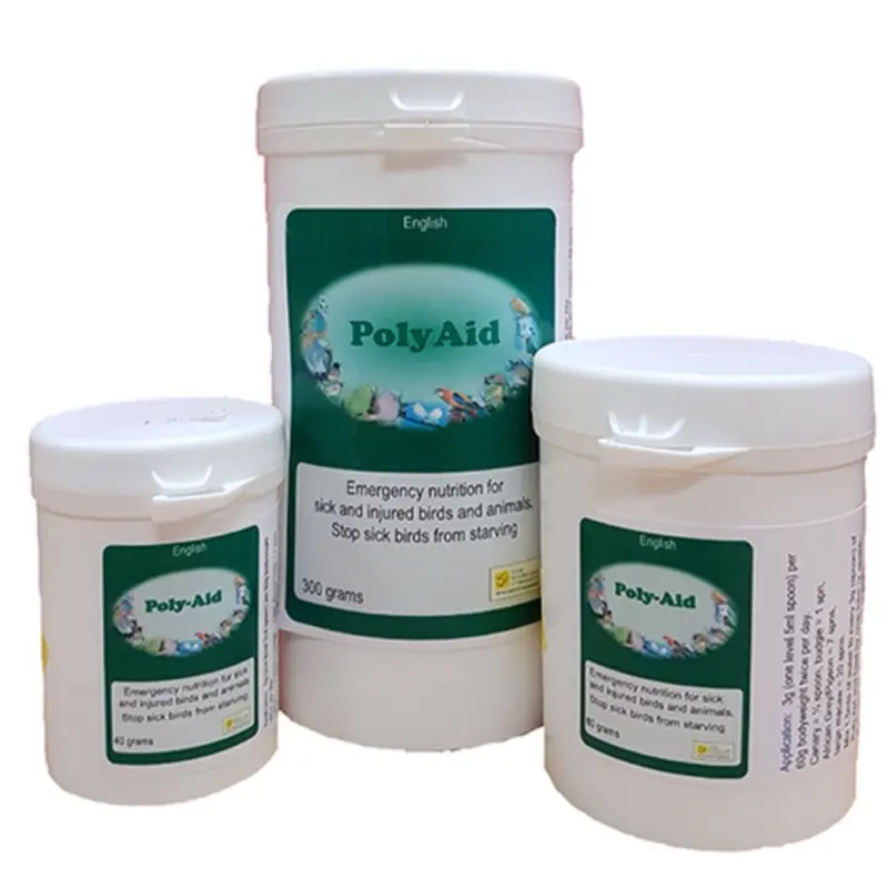 Poly Aid bird rescue emergency nutrition for sick or injured birds 40g