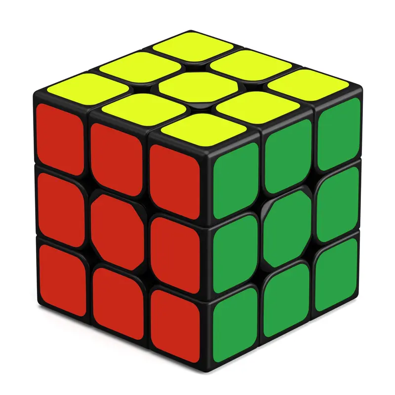 ROXENDA Speed Cube, Original Speed Cube Super-Durable Sticker with Vivid Colors (3x3x3) 0