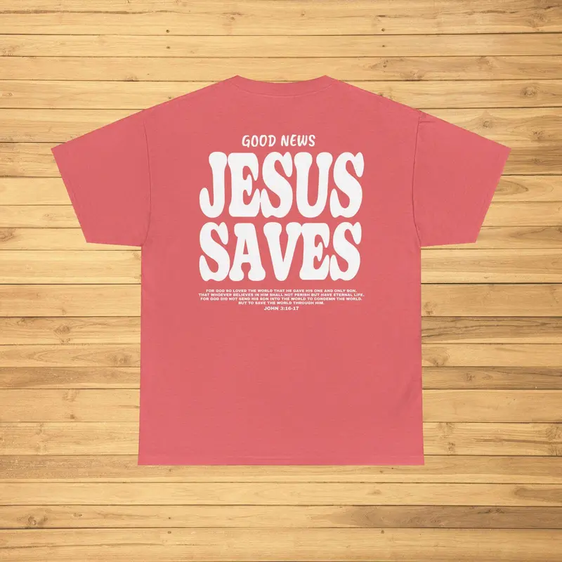 Aesthetic Jesus Saves Shirt 3