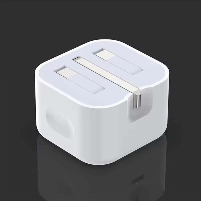 Fast Charging Dual Ports PD 20W UK Adapter USB & C Charger for iPhone Samsung HTC - Mobile Phone Accessories - Electronic Devices Smartphone Cellphone 8