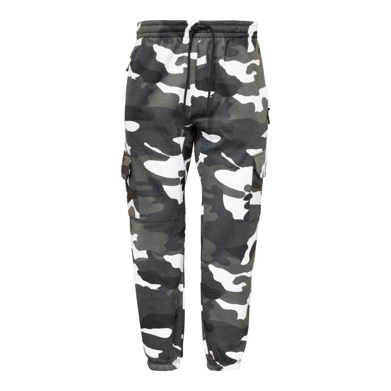 Urban fit Men's camouflage print pocket Drawstring Cargo pants Combat casual Camouflage Jogging Bottoms Army Tracksuit  Joggers Pants Trouser Menswear Underwear Human