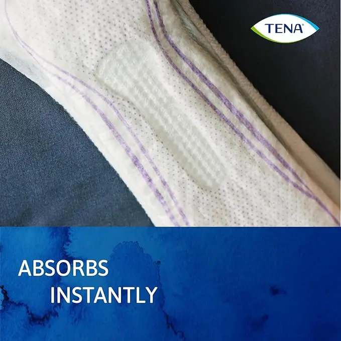 Extra-Individually-Wrapped for Women, with Medium Bladder Weakness-Incontinence and Unpredictable Leaks-72 Incontinence Pads-12 x 6 packs 6
