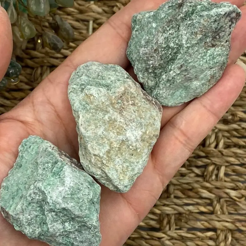 Rough Green Fuchsite Chunk 4