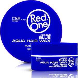 RedOne Aqua Wax Blue 150 ml - Strong Hold Hair Gel Wax - Haircare Fragrance Moisture