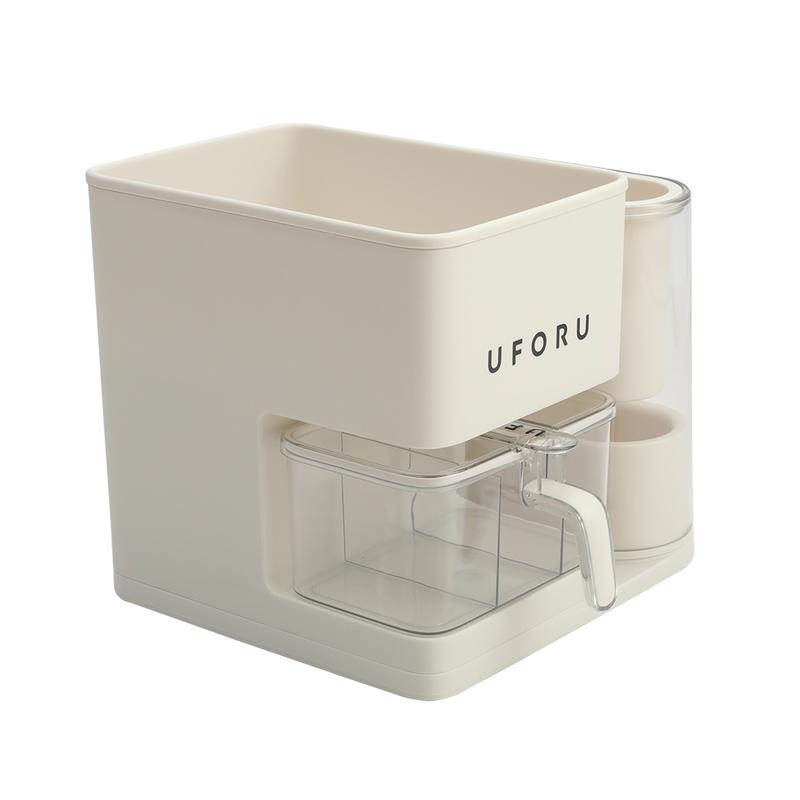 Livingandhome 3-in-1 Kitchen Seasoning Box Spice Rack Knife Block Organiser 5