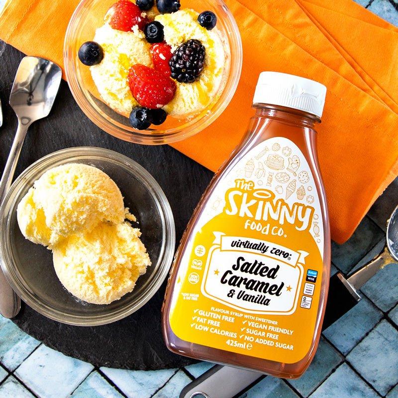 Salted Caramel Vanilla Virtually Zero © Sugar Free Skinny Syrup - 425ml 1