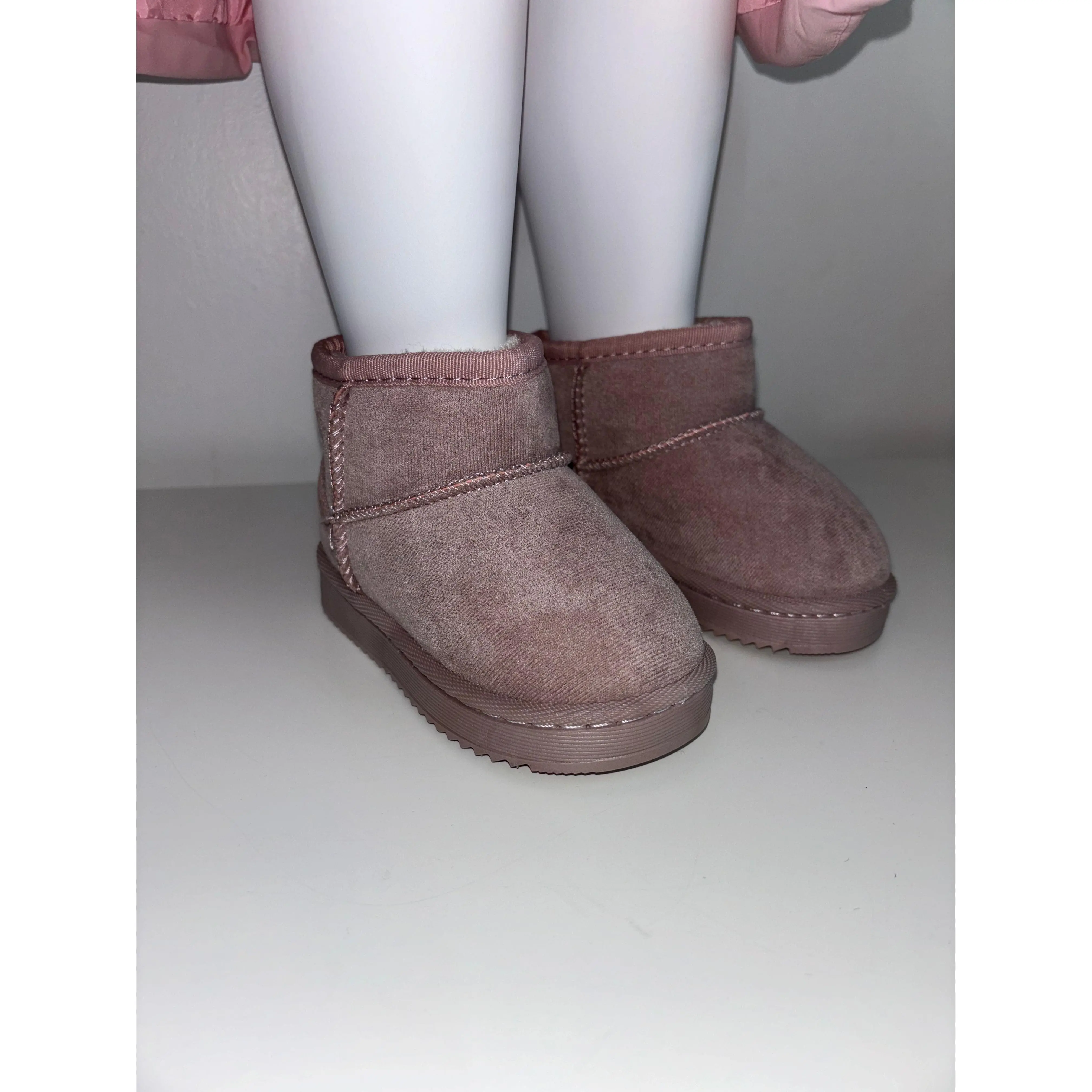 Dusky Pink Boots
