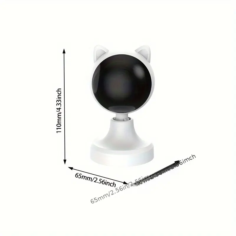 Portable USB Rechargeable Laser Cat Toy - Safe Low-Power Light for Indoor Interactive Play 4