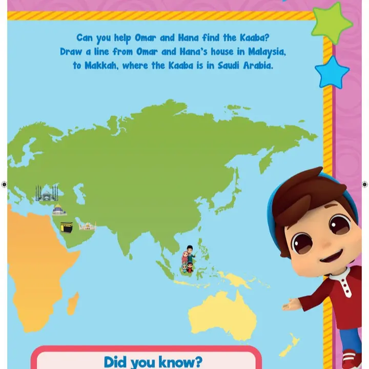 Omar and Hana Ramadan Activity Book 3