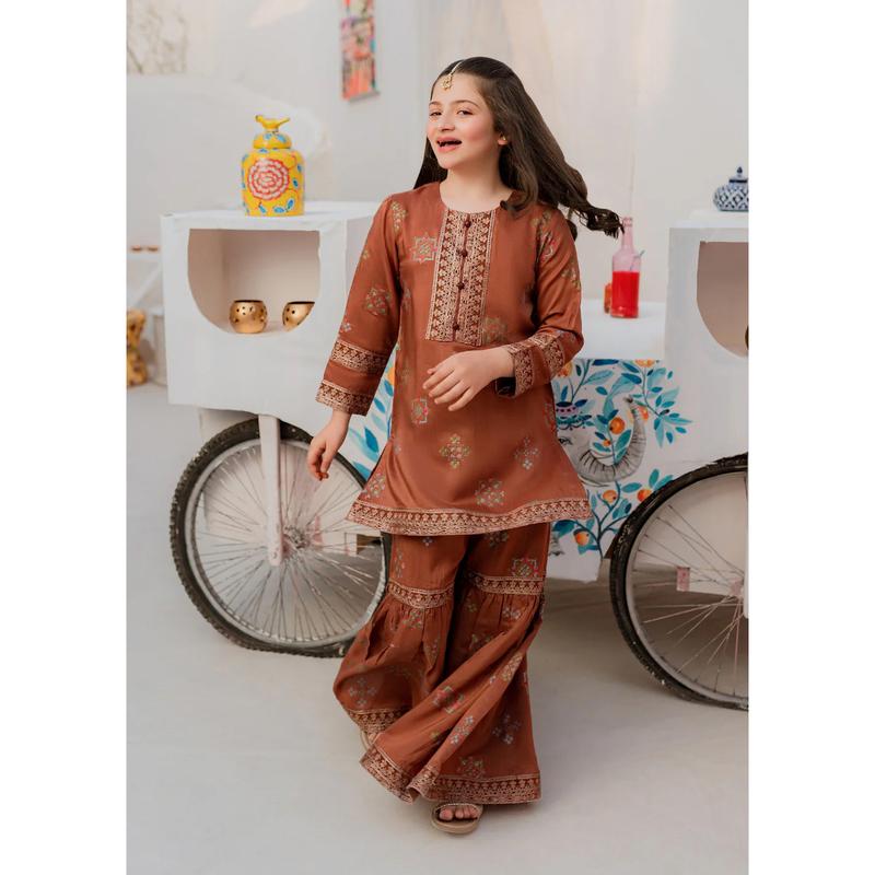 Beena - Readymade Kids Suit by Garnet 2024 2