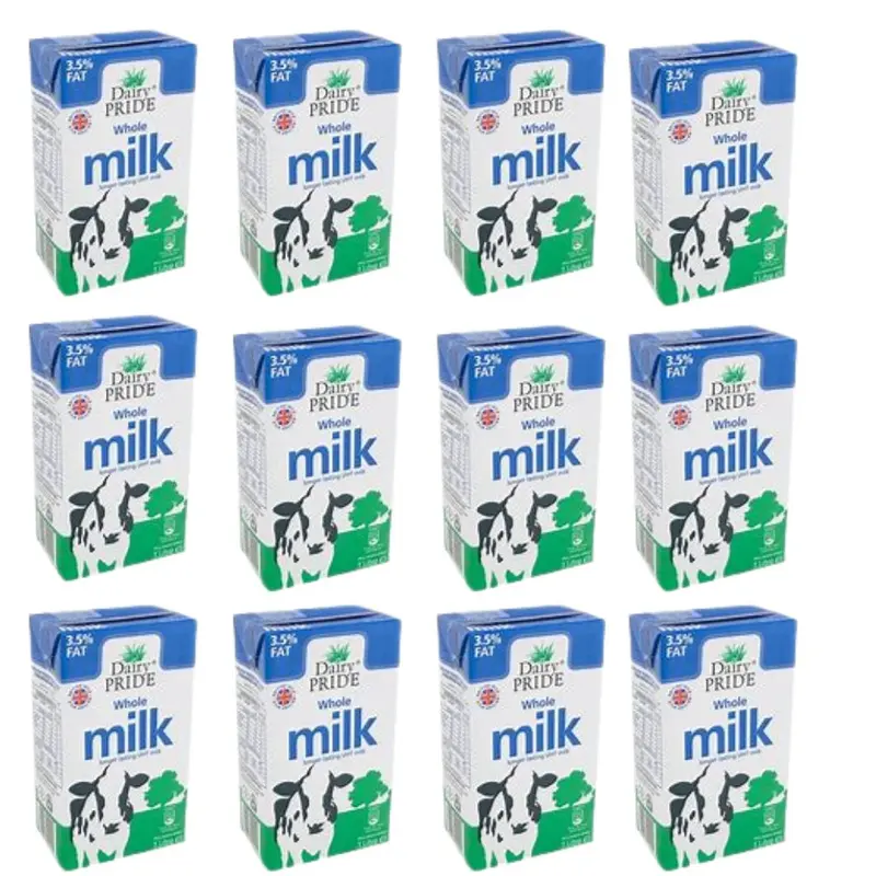 Dairy Pride Longer Lasting Uht Whole 3.5% Fat Milk 1L x12 0