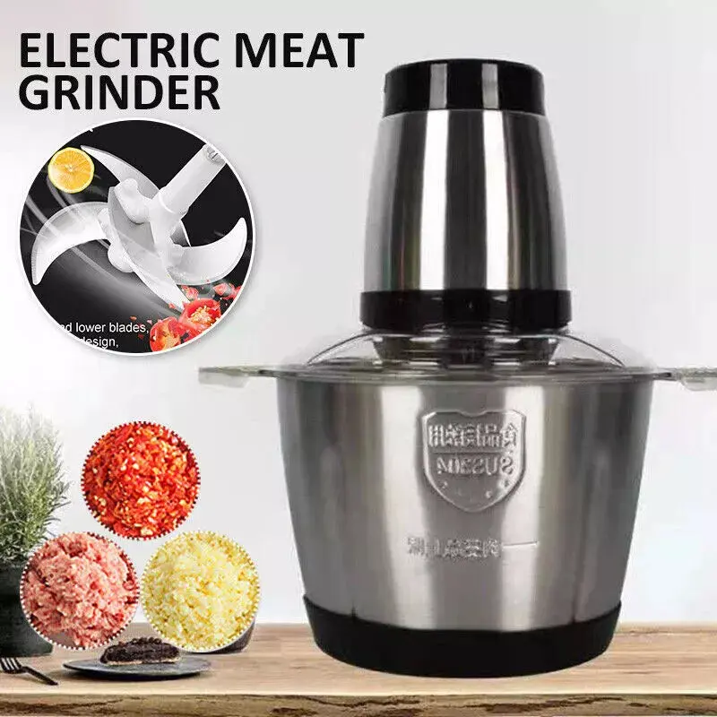 All-in-One Electric Meat Grinder & Food Processor – Powerful Mincer, Mixer, Blender, and Chopper for Home Cooking 1