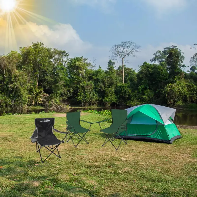 Portable Folding Camping Chairs Lightweight Outdoor Garden Beach Picnic Chair 5