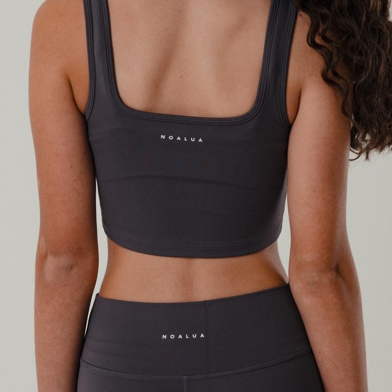 NOALUA Luxe Vest Top Activewear for Women - Light Support, 4 Way Stretch, Noalua Logo 1