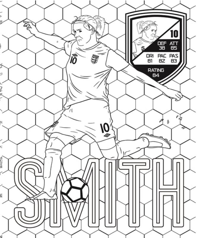 Ultimate Football Heroes Colouring Book Revised & Updated Euro 2022  Edition Paperback 4