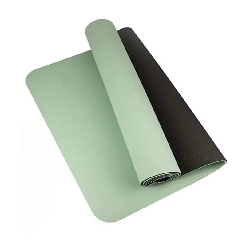 Yoga Mat for Pilates Fitness Exercise TPE - 6mm 6