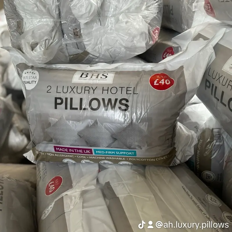 Pack of 4 AH Luxury  Pillows,for the best Comfy sleep machine wash breathable pillows & bed wedges hotel pillows pillow perfection 7