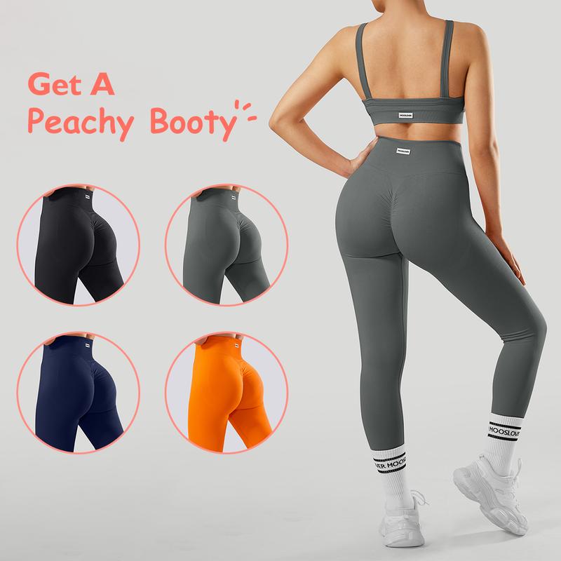 Mooslover UK Livestream -  V Waist Butt Lifting Legging Fabric Womenswear Bottom 1