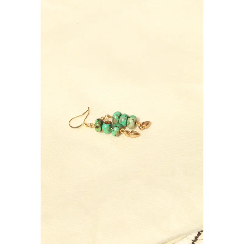 Zendaya || African Turquoise Earrings 4