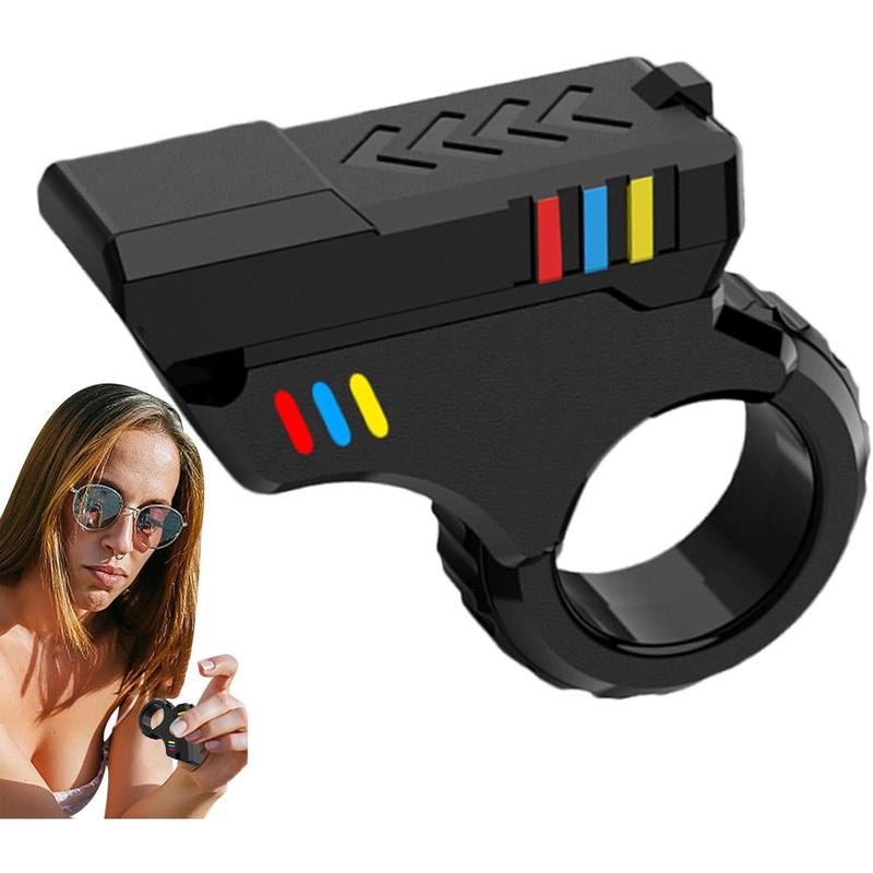 Fidget Slider 3D Printed Fidget Toy Gadget, Fidget Slider Anxieties Toys, Stress Relief Gyro Finger Toy, Ring Fingertip Textured Spinner Slider Fidget for Adults Kids 5