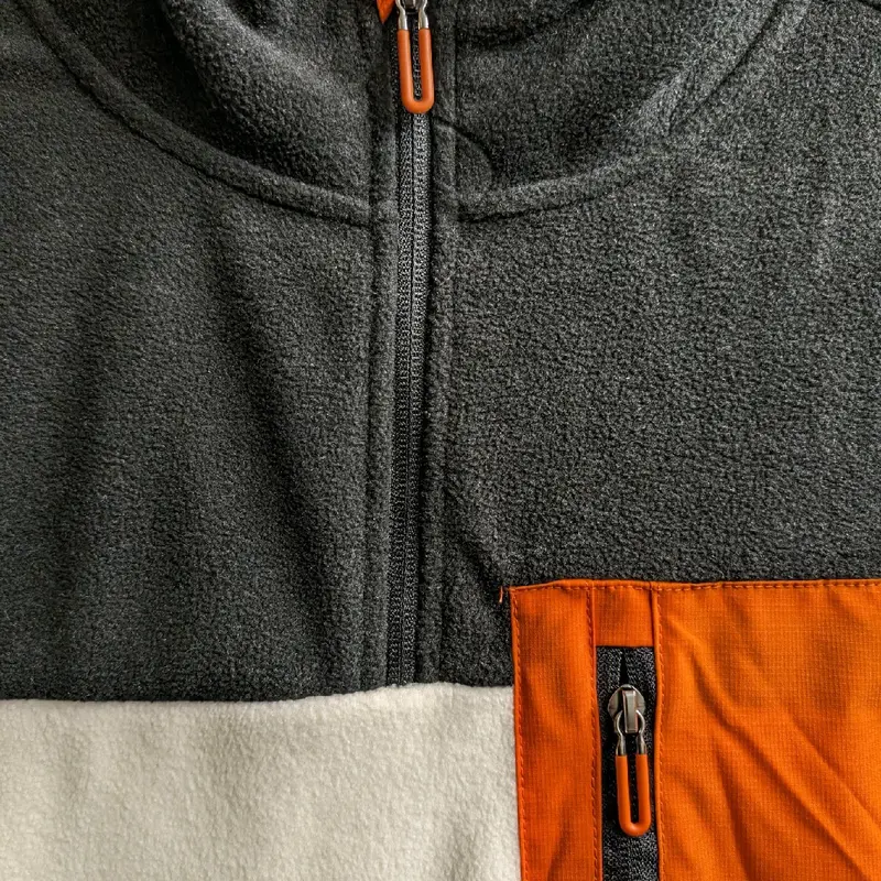 VO Mens Quarter zip fleece Sizes XS-XL winter warm cosy casual gift 2