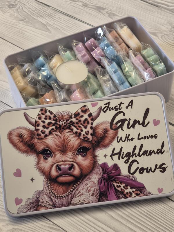 Wax Melt Storage tin comes with 20  wax melts 0