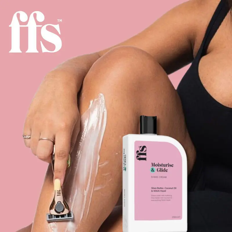 FFS Beauty | Premium Shaving Kit | Premium Weighted Razor with Shave Cream | 150ml 6