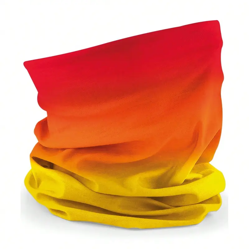 Beechfield Unisex Adult Morf Ombre Snood (Sunset Red) 0
