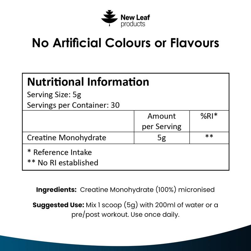Creatine Monohydrate Powder 150g of Micronized Creatine for easy mixing - pre/post workout gym supplements 5