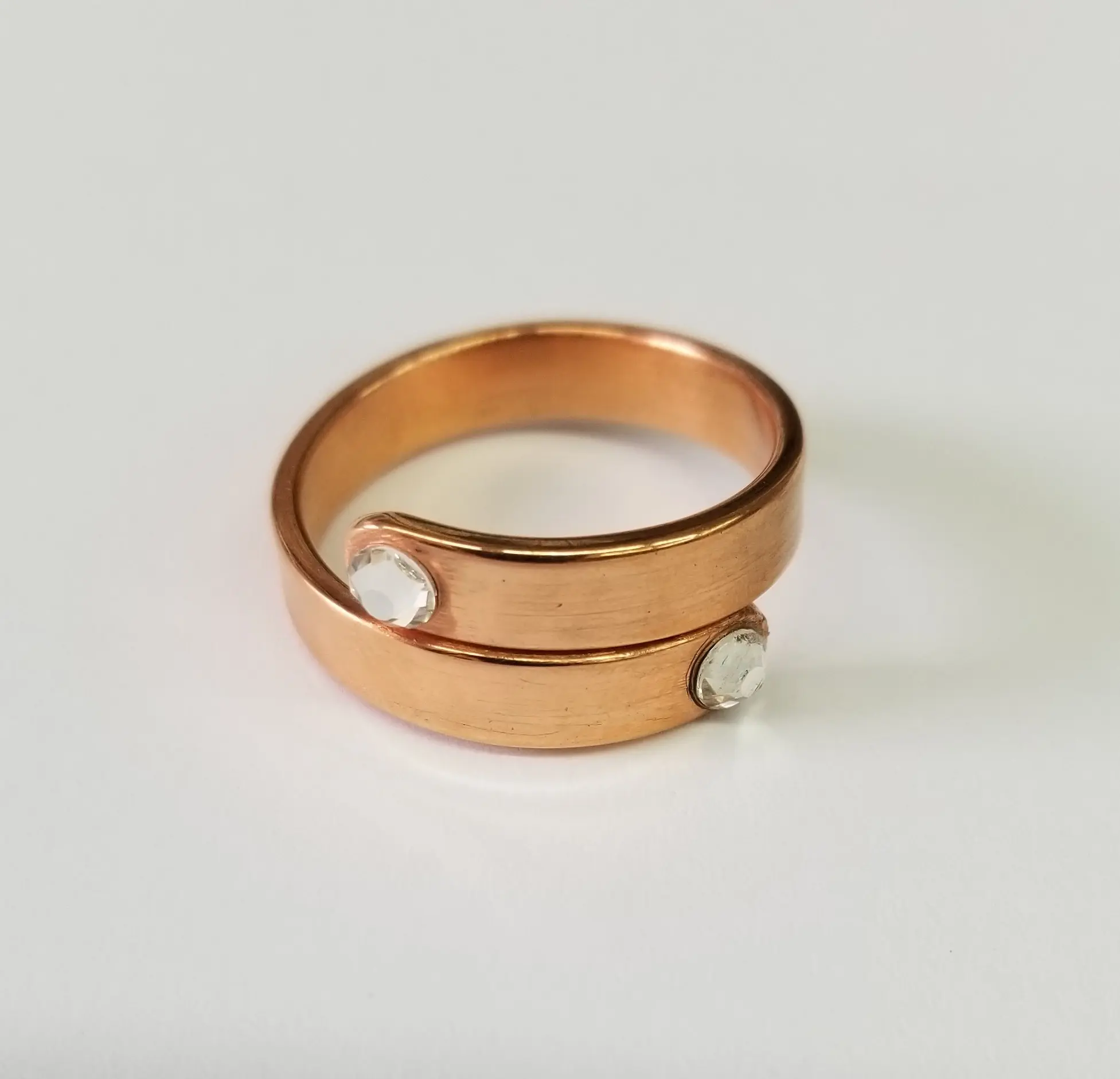 Pure Copper Wraparound Ring