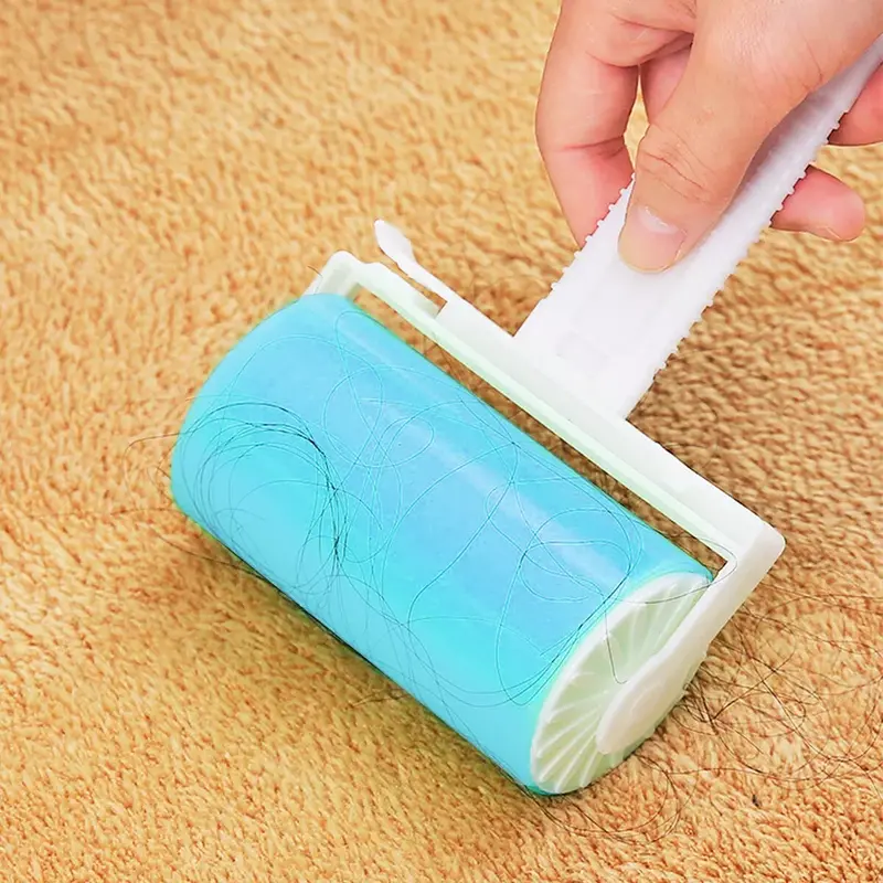 Super Sticky Washable Dust Lint Roller For Fluff Pet Hair Dust Remover Reusable 5