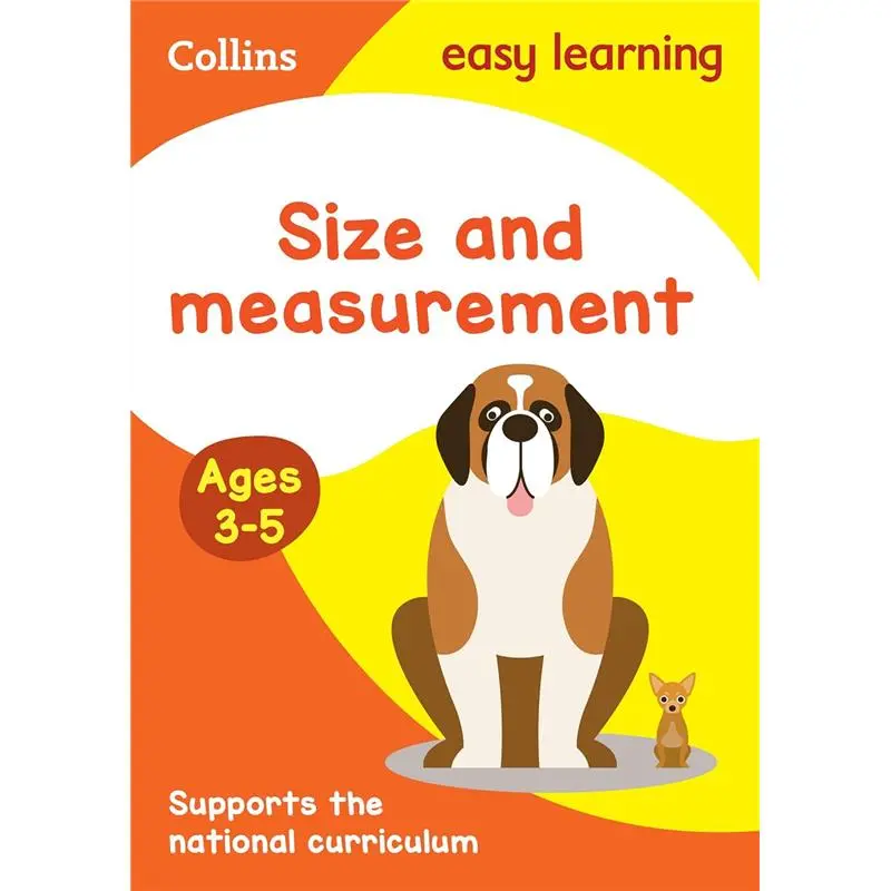 Size and Measurement Ages 3-5: Ideal for home learning (Collins Easy Learning Preschool): Unlock the power of maths with fun activities for EYFS. ... good learning habits with Easy Learning. middle  school school  booked