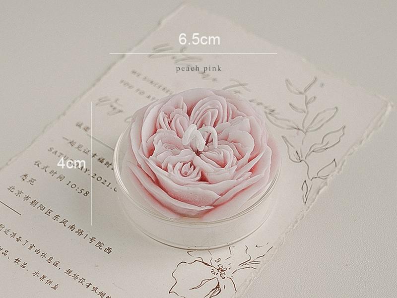 Austin Rose Candle, Scented Candles, Handmade Candles, Soy Wax Candle, Wedding Favour, Flower Candle, Birthday Gift, Mother's Day Gift 8