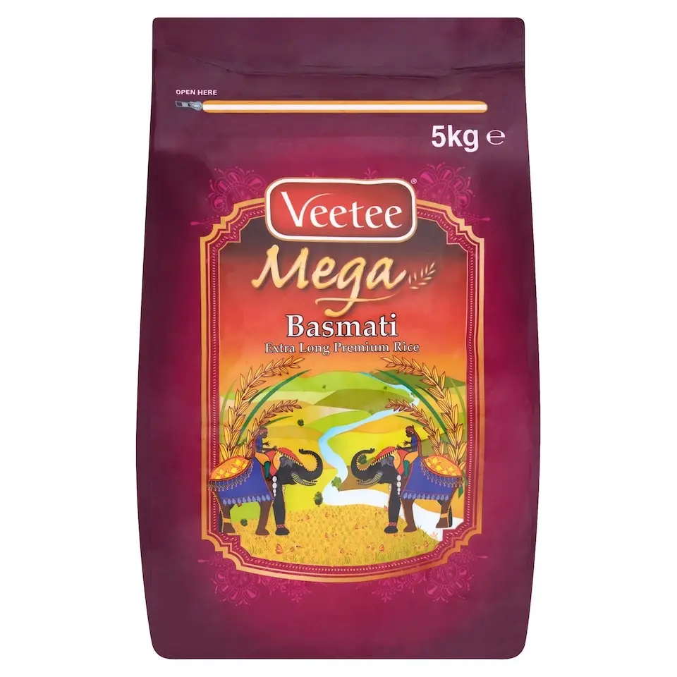 Veetee Mega Basmati Extra Long Premium Rice- 5kg