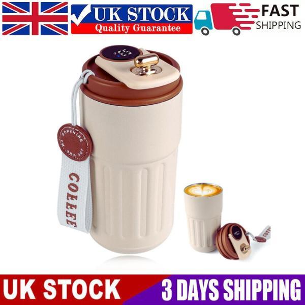 Product Introduction of Temperature Display Water Bottle 410ml ,Portable Stainless Steel Insulated Mug Smart Thermal Coffee Mug Coffee Cups With LED Display Vacuum Insulated  Mug For Home Office  Travel. Drinkware  Tumbler Flasks, mean mug cute mugs, moomin mug heat mug Bottled 7