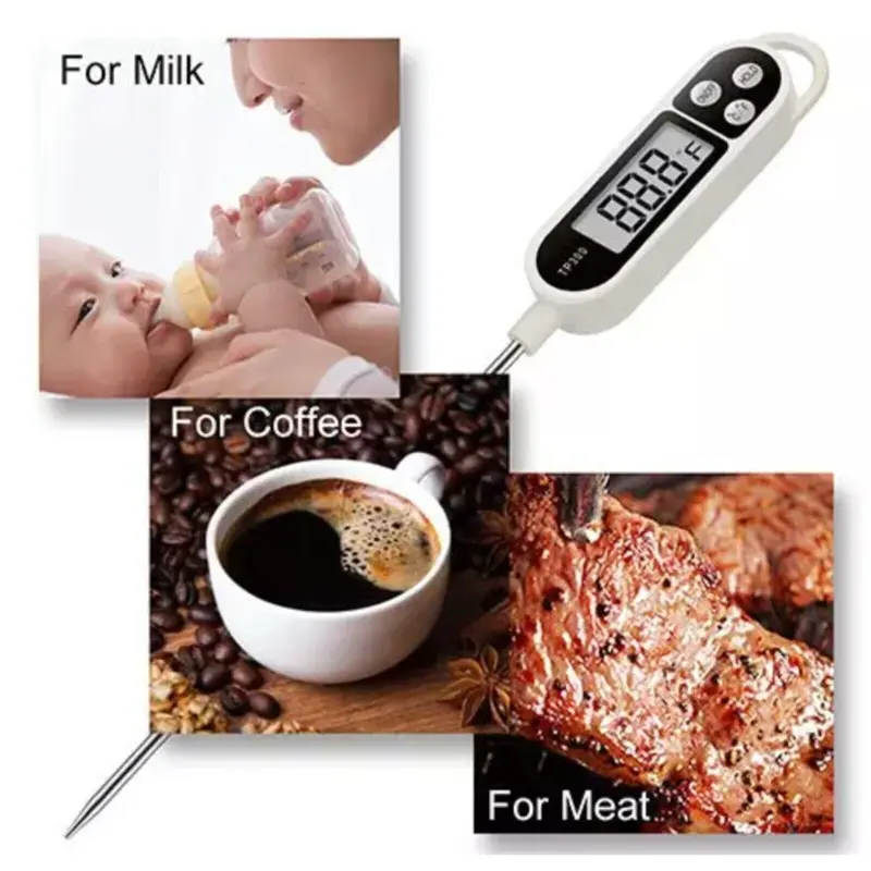 Meat Food Thermometer Digital Temperature Probe Cooking Jam Sugar BBQ Turkey 5