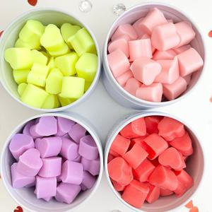 Mini Heart Wax Melt Tins | The Northumberland Candle Comoany | Long Lasting Strong Wax Melts |  60g