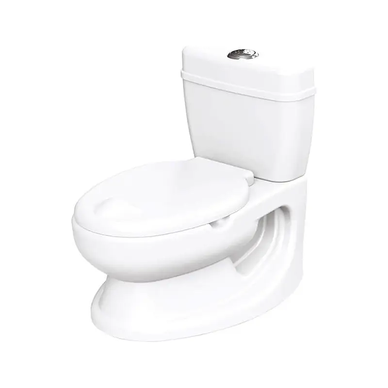 Toddler Educational Potty Training Toilet, White - 18 Months+ 0